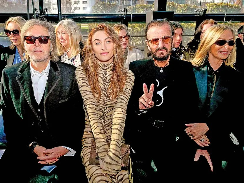 Stella McCartney juntó a Sir Paul y Ringo Starr en su desfile