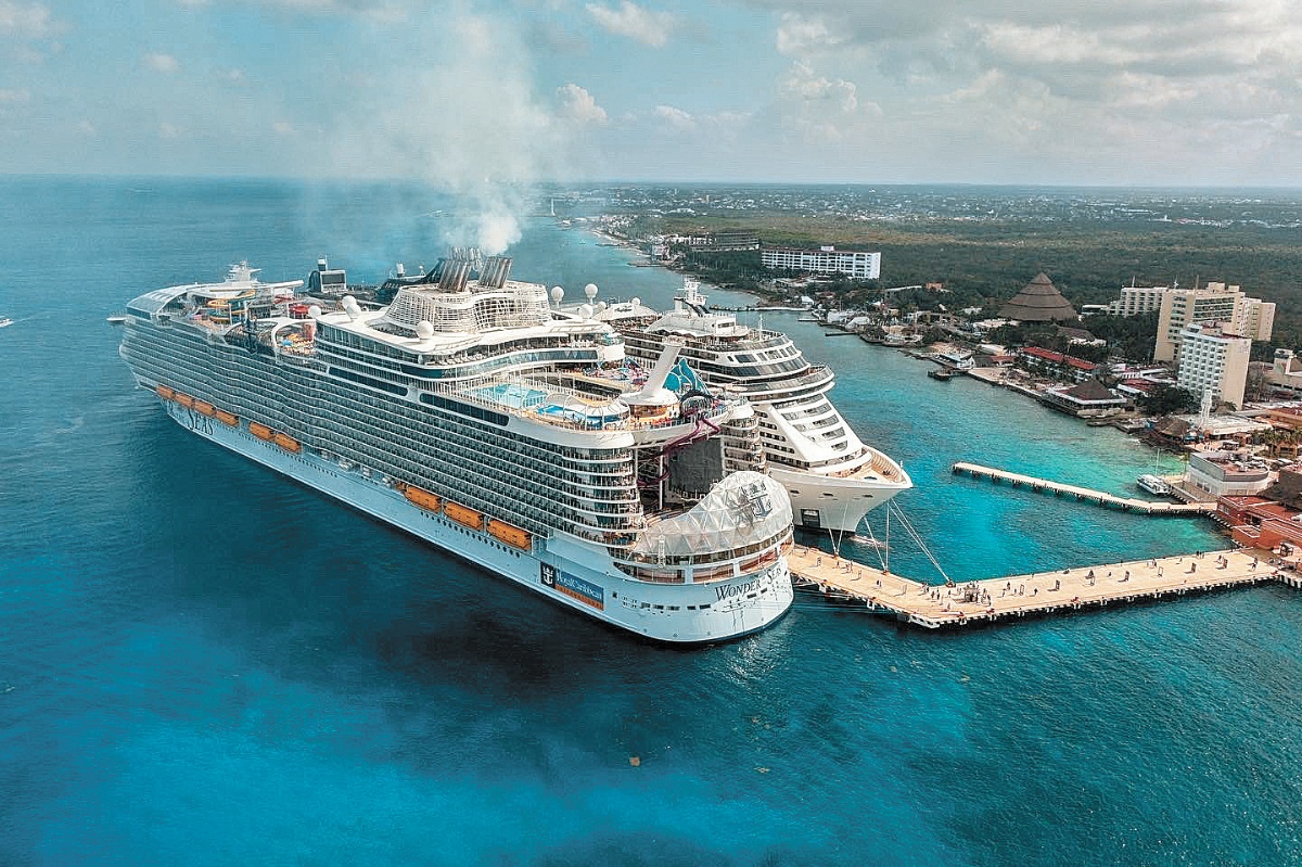 Crece Quintana Roo a doble dígito en el turismo de cruceros