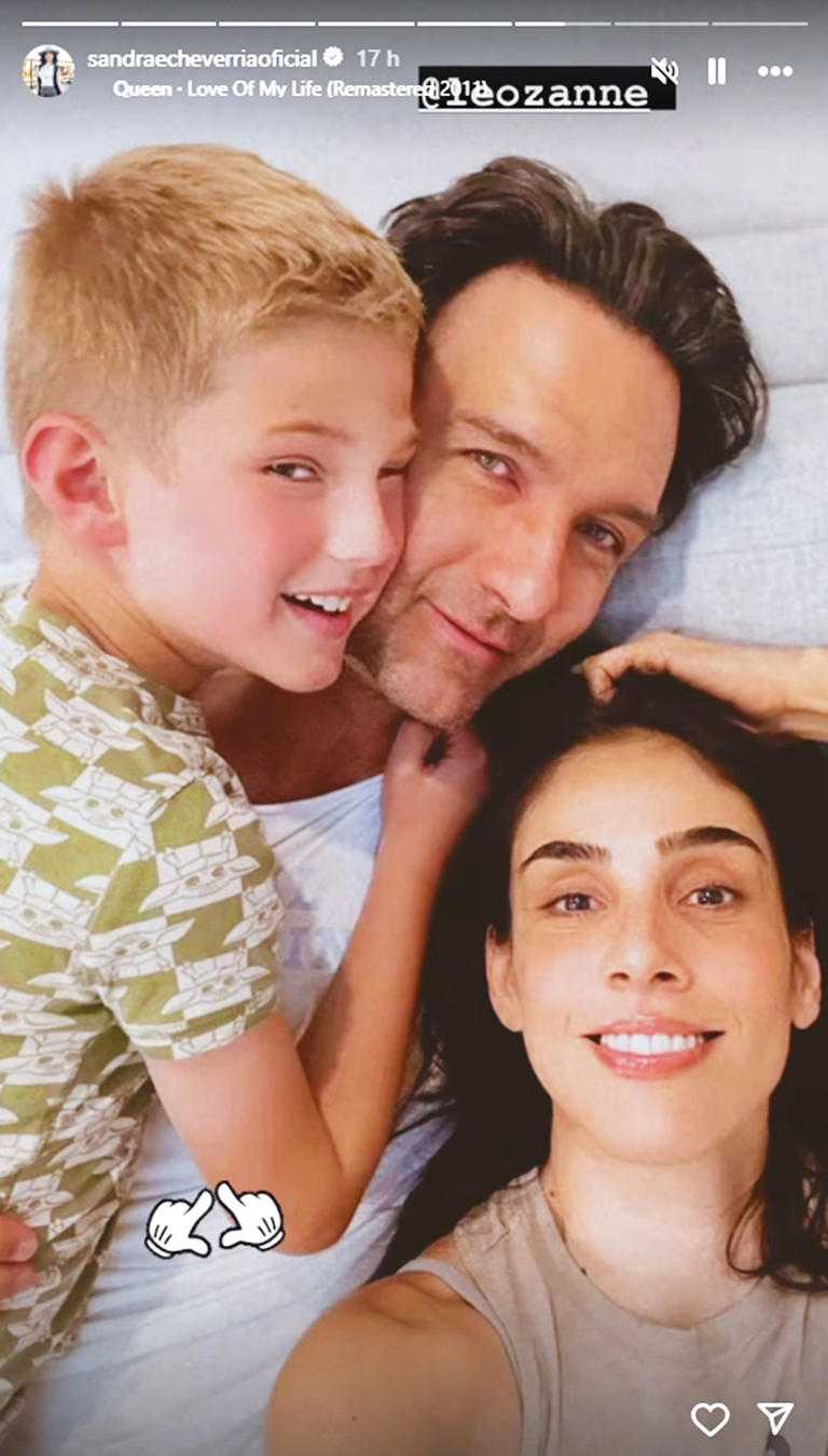 Sandra Echeverría y Leonardo de Lozanne, juntos de nuevo