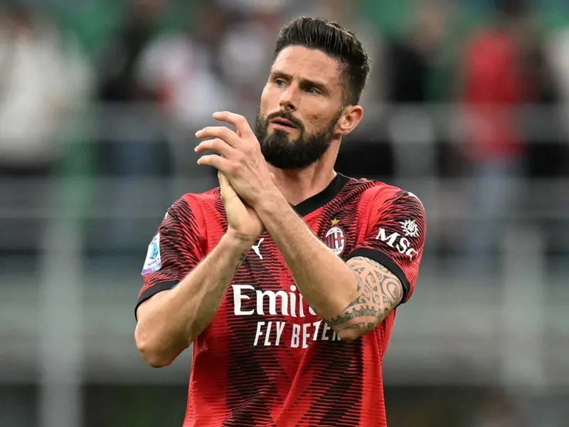 Olivier Giroud confirma su adiós al AC Milán y su arribo a la MLS