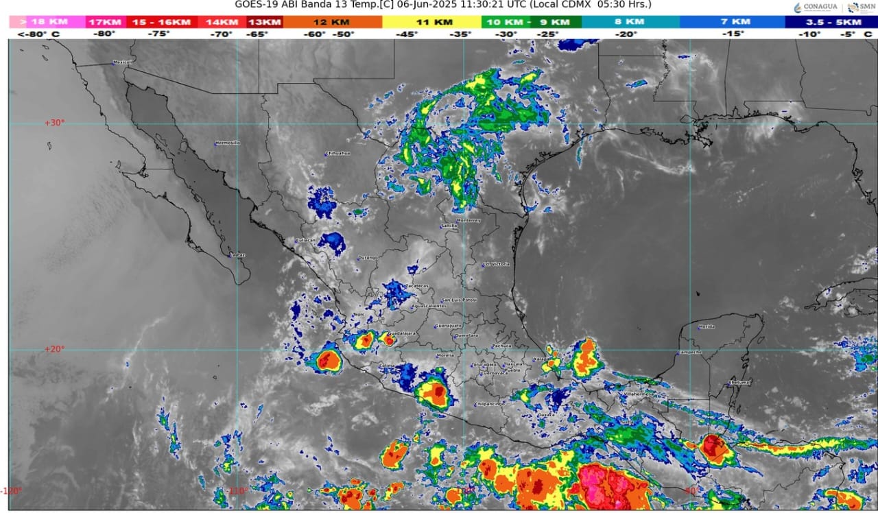 La onda tropical número 2 se ubicará al sur de las costas de Oaxaca y Guerrero