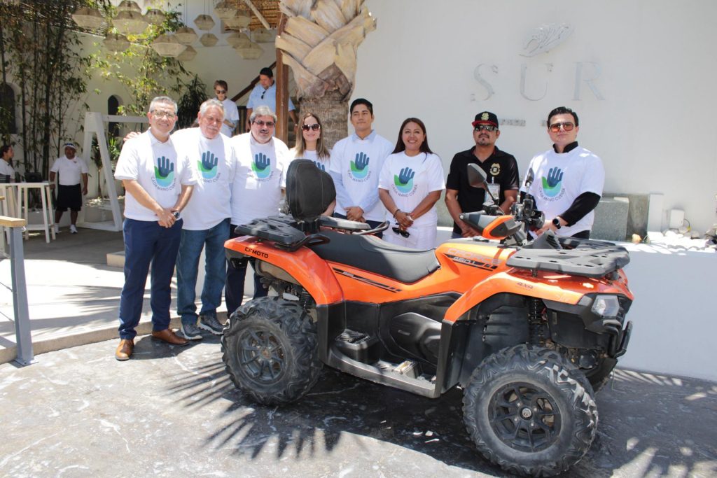 Recibe Inspección Fiscal donación de cuatrimoto por parte de la Asociación de Hoteles de Los Cabos