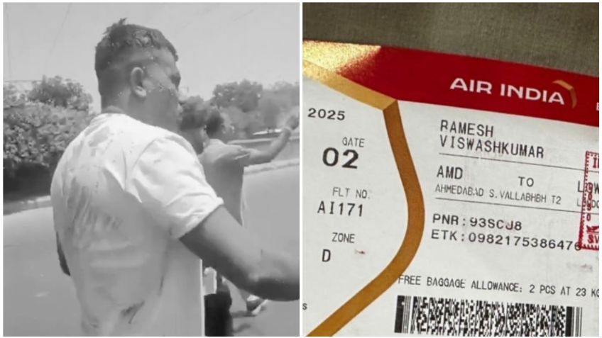 Un pasajero sobrevivió al accidente aéreo de Air India saltado del avión: «había cuerpos a mi alrededor»