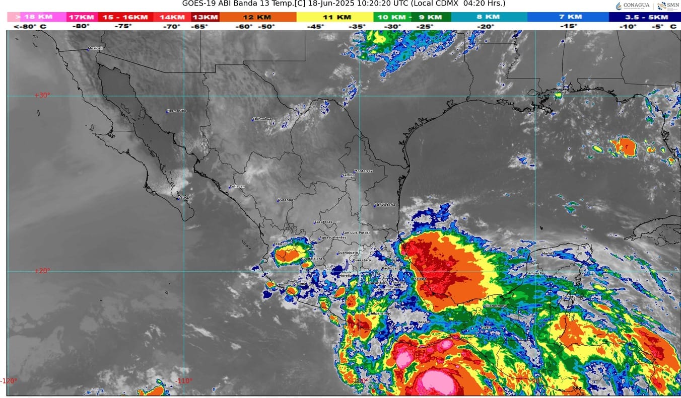 Erick evolucionaría a huracán categoría 1