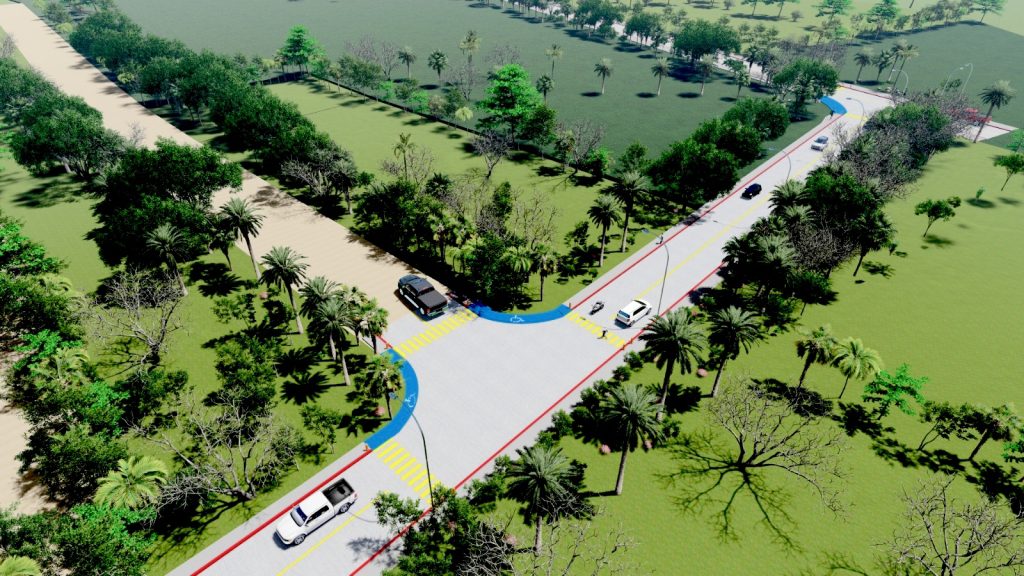 Pavimentación del Camino Viejo a San José incluye sistema pluvial y obras de inclusión: Obras Públicas