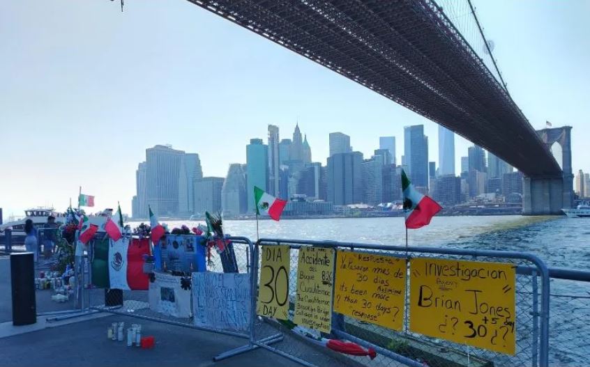 Dan informe preliminar del choque del Buque Cuauhtémoc en Nueva York