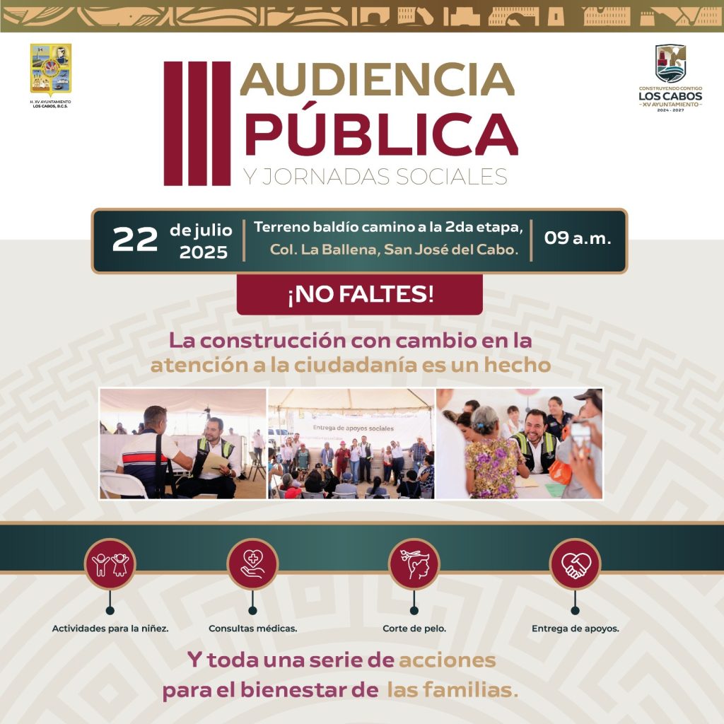 Casa por casa Alcalde Christian Agúndez invitó a Audiencia Pública y Jornadas Sociales en colonia La Ballena