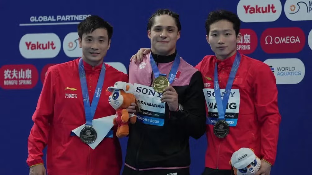 ¡Espectacular! Así fue el clavado de Osmar Olvera que superó a los chinos y lo convirtió en campeón mundial