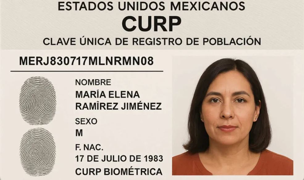 La CURP biométrica ya entró en vigor y se puede tramitar solo en algunos módulos del país y muchos se preguntan si se puede tramitar en línea