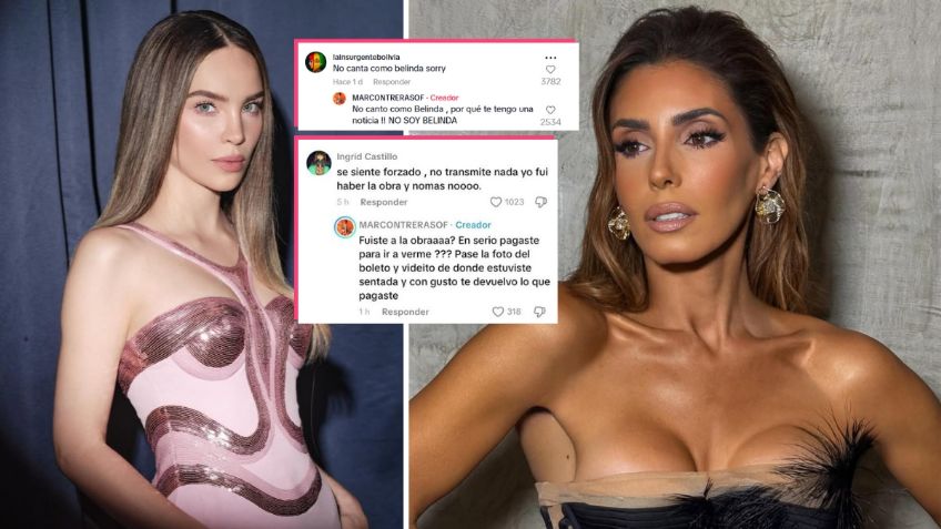 Mar Contreras se defienden de las comparaciones por su trabajo en Mentiras, el musical: “No soy Belinda”