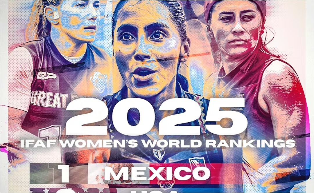 La Selección Femenil Mexicana de Flag Football supera a Estados Unidos y lidera el ranking mundial