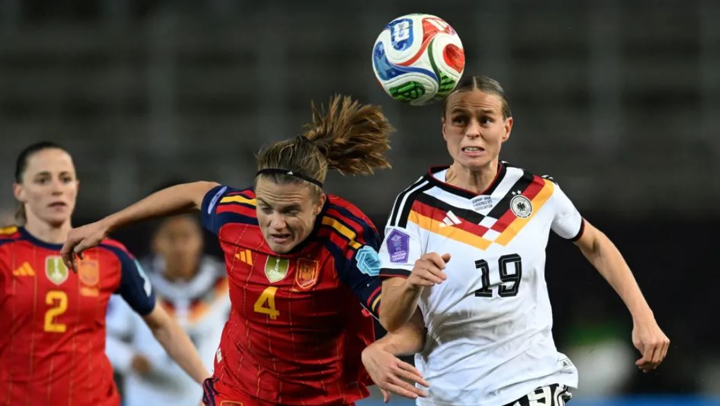 España resiste el dominio de Alemania en la ida de la final de UEFA Nations League Femenil