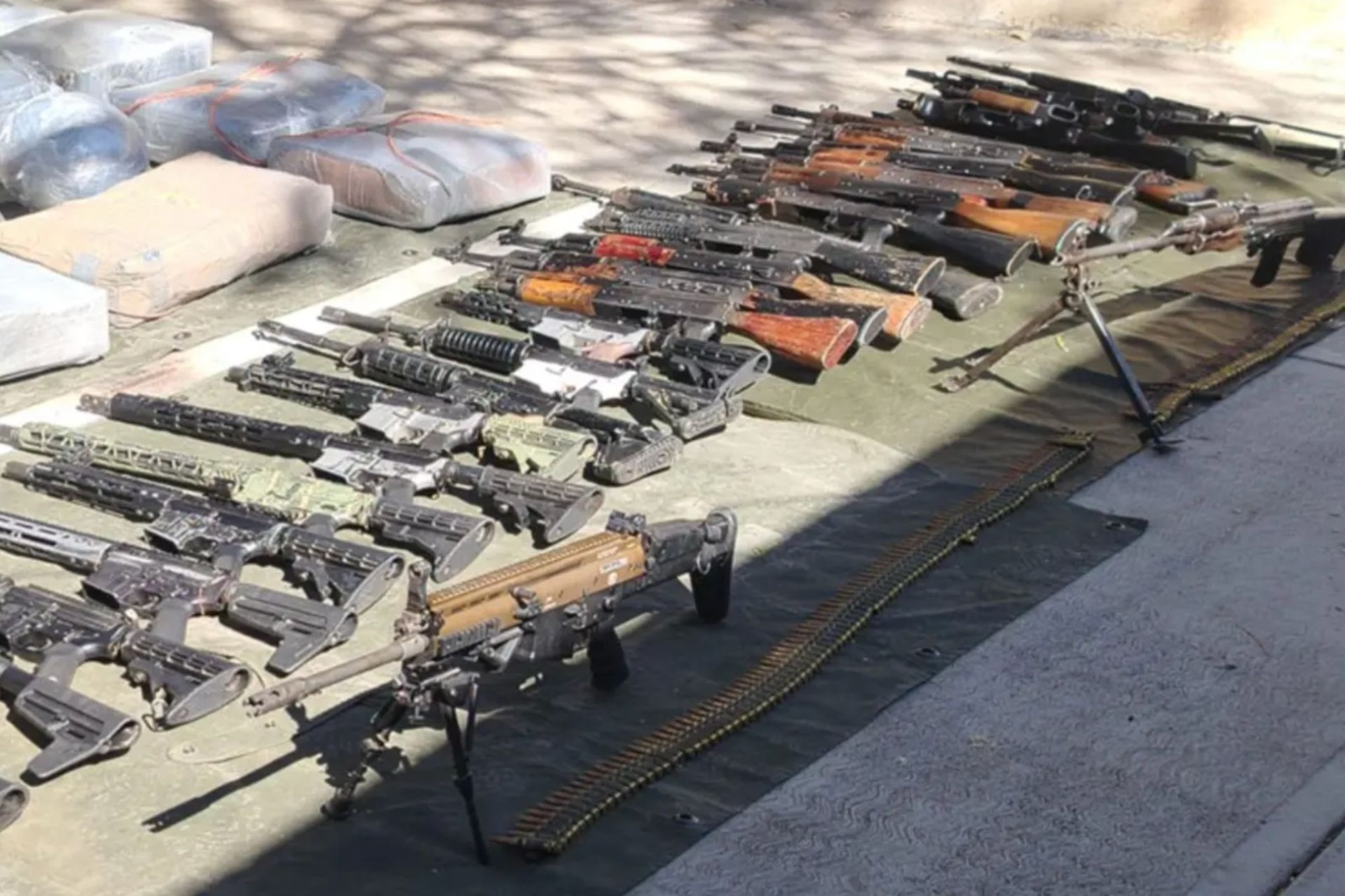 Decomisan arsenal en Zacatecas