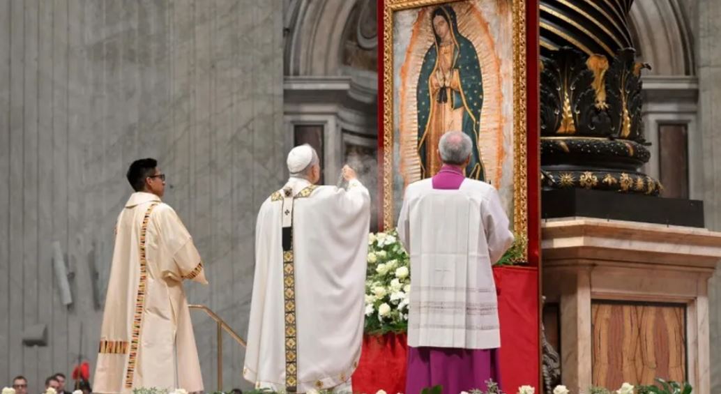 Papa León XIV pide a la Virgen de Guadalupe que aleje a jóvenes del crimen y las adicciones