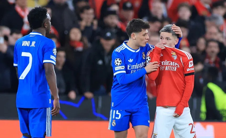 Prestianni, suspendido por UEFA; no jugará en el Bernabéu tras supuesto racismo contra Vinícius Júnior