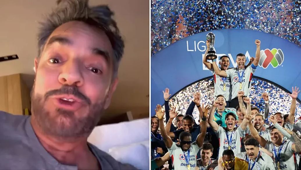 «Ganó Ludovico P. Luche»: Eugenio Derbez celebra el triunfo de Cruz Azul frente a Pumas