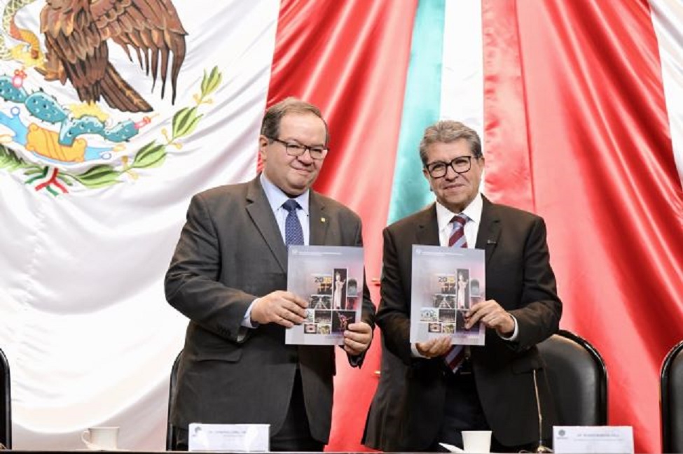 Ricardo Monreal reconoce a la UNAM como conciencia crítica de la nación y patrimonio educativo, científico y cultural de México durante la entrega de su Cuenta Pública 2025