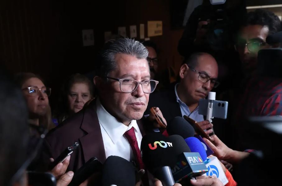 Ricardo Monreal recomienda a Marina del Pilar que denuncie el presunto espionaje