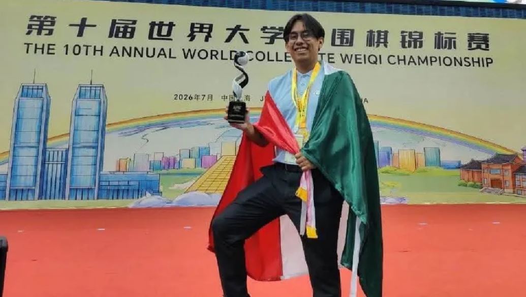 Estudiante de la UNAM gana el mundial universitario de Go en China