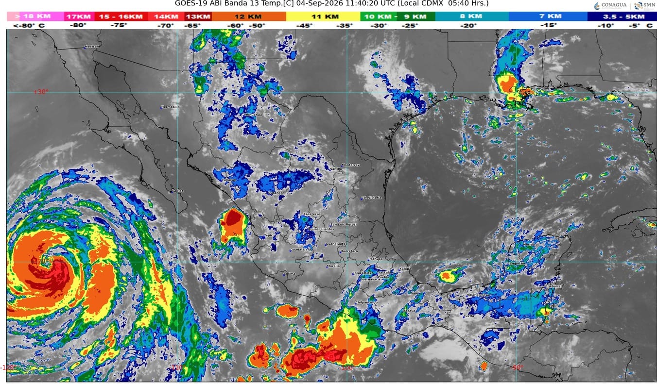 El huracán Marie se desplazará al suroeste de las costas de Baja California Sur