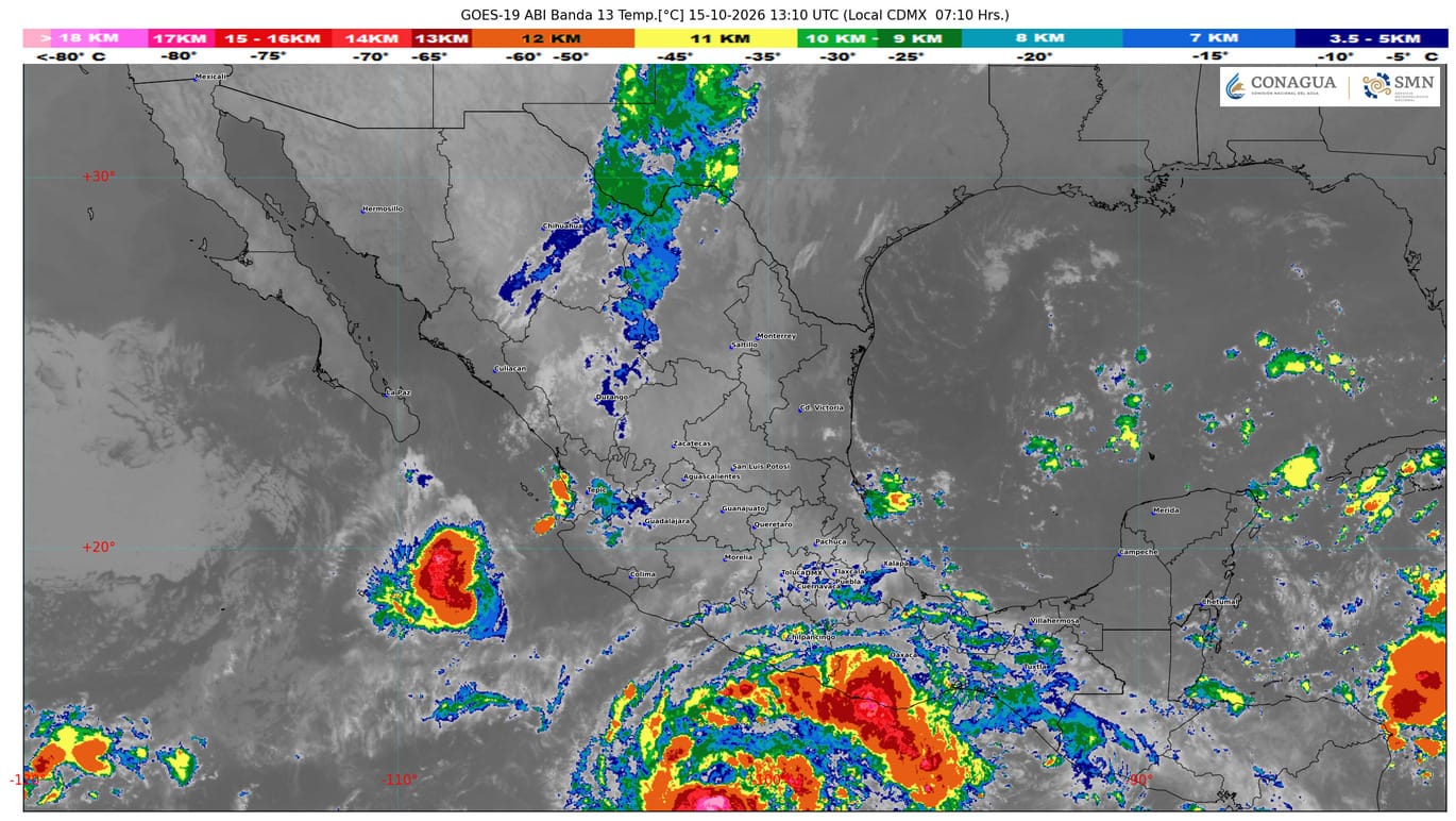 El frente frío número 2 recorrerá el norte del país